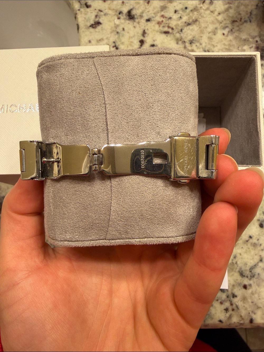 Michael Kors Two-Tone Silver & Gold Chronograph Watch - Picture 3 of 4